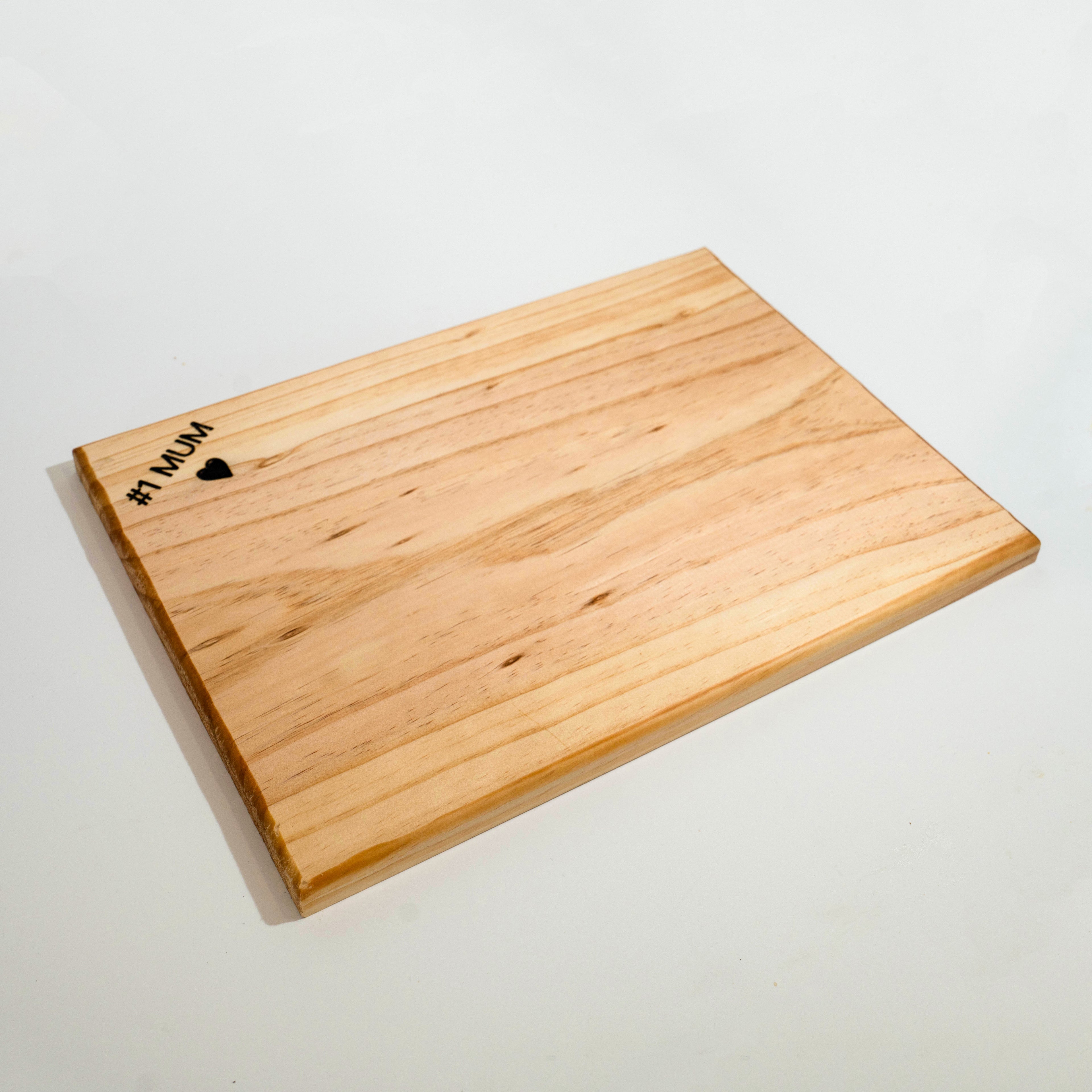 #1 Mum Engraved Board