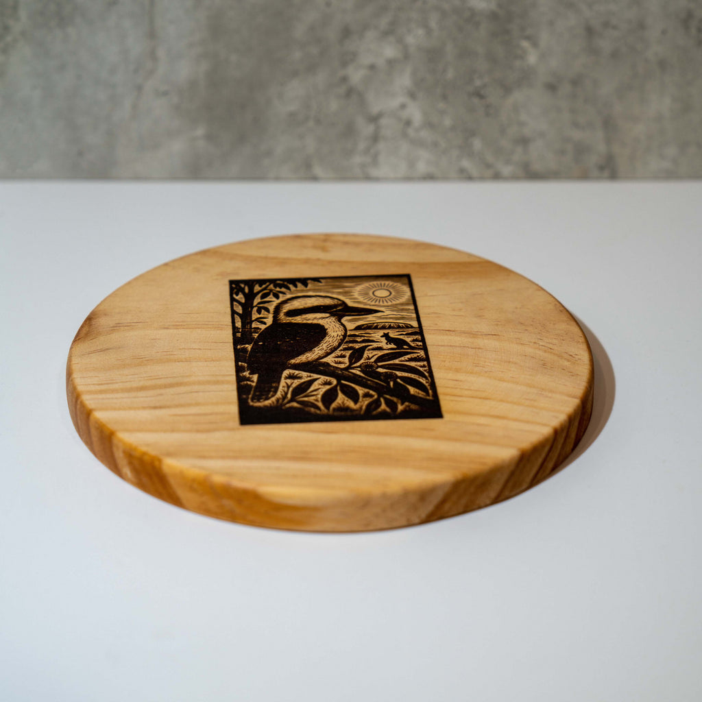 Round Board – Kookaburra Design