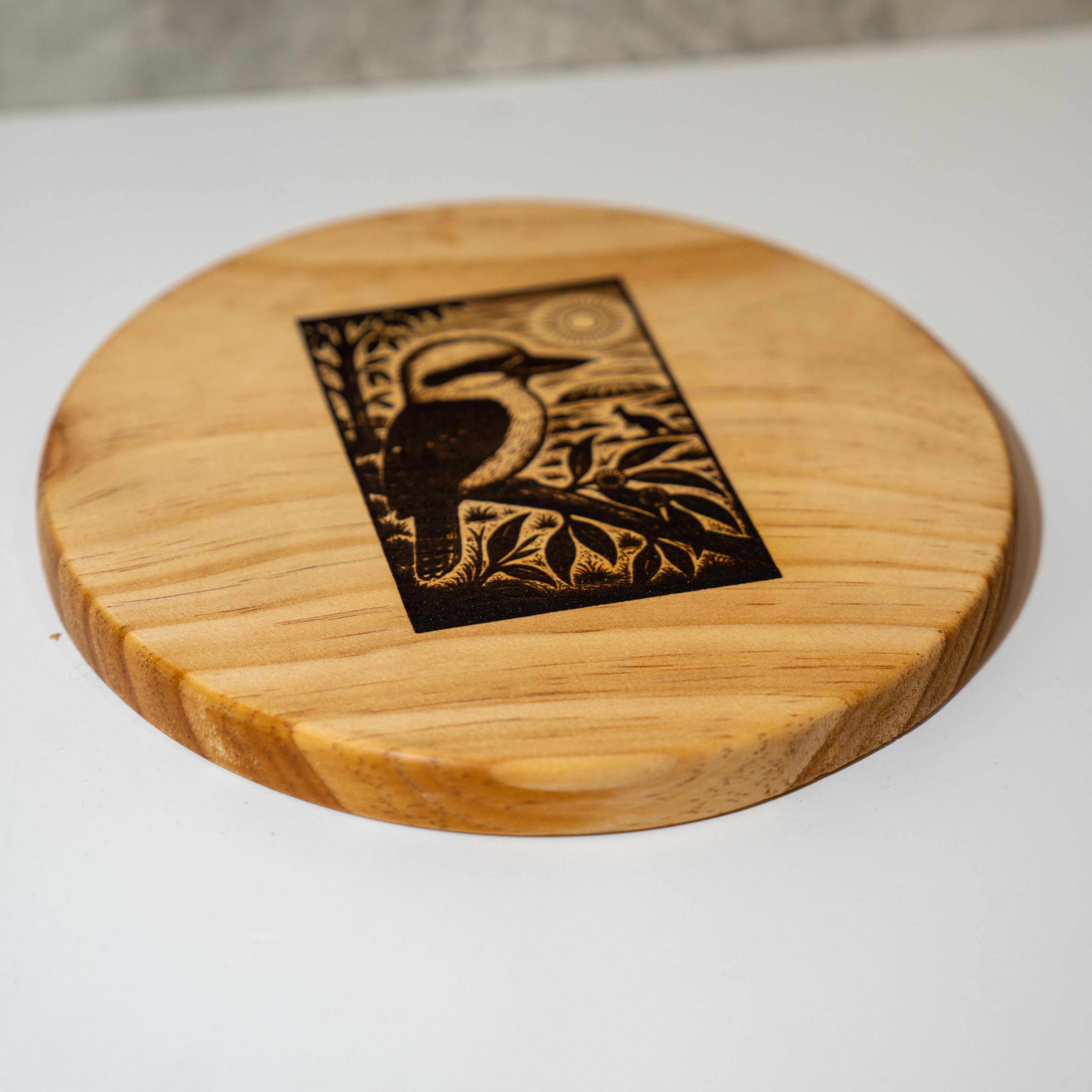 Round Board – Kookaburra Design