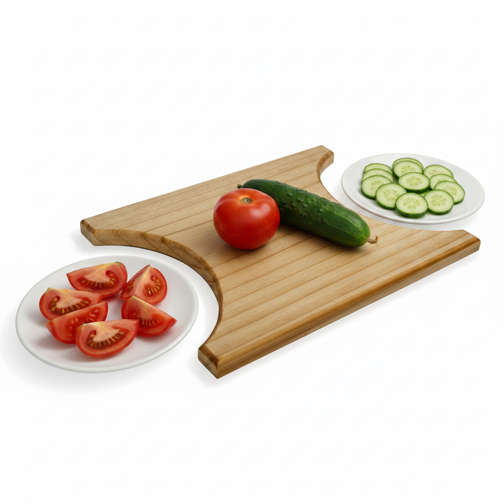 Dual-Cut Premium Chopping Board - THE COURTNEY