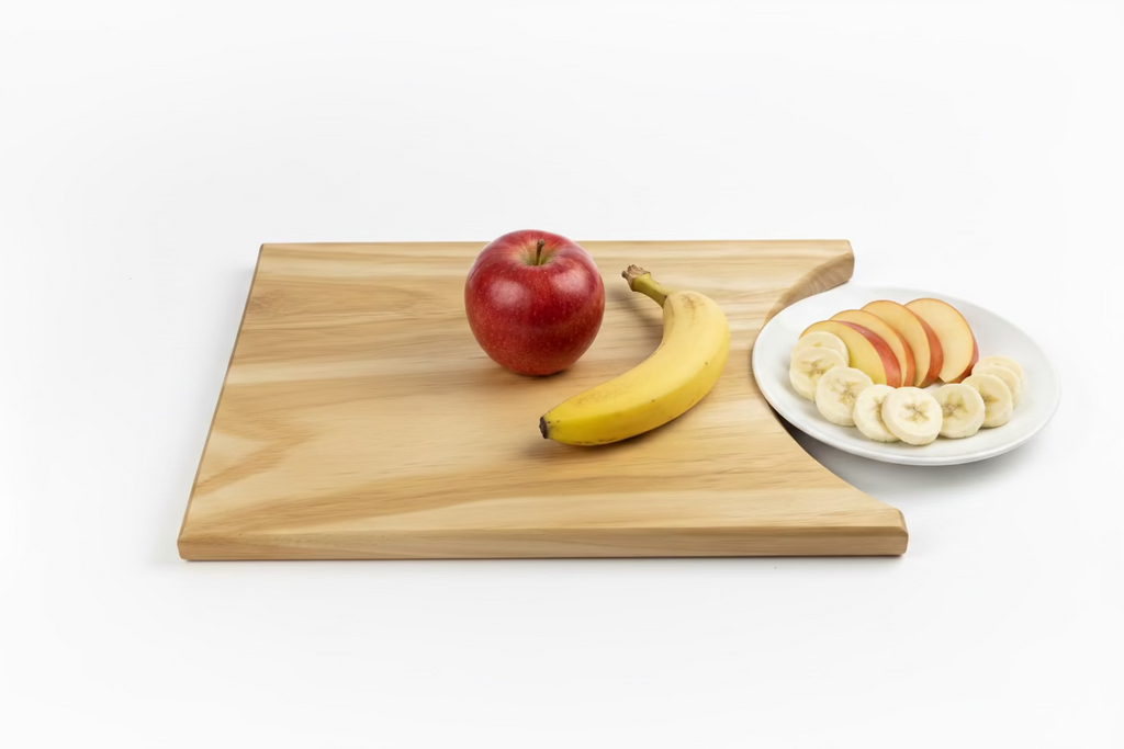 Curved side cutting board