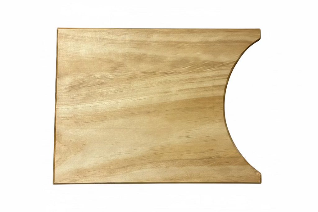 Curved side cutting board