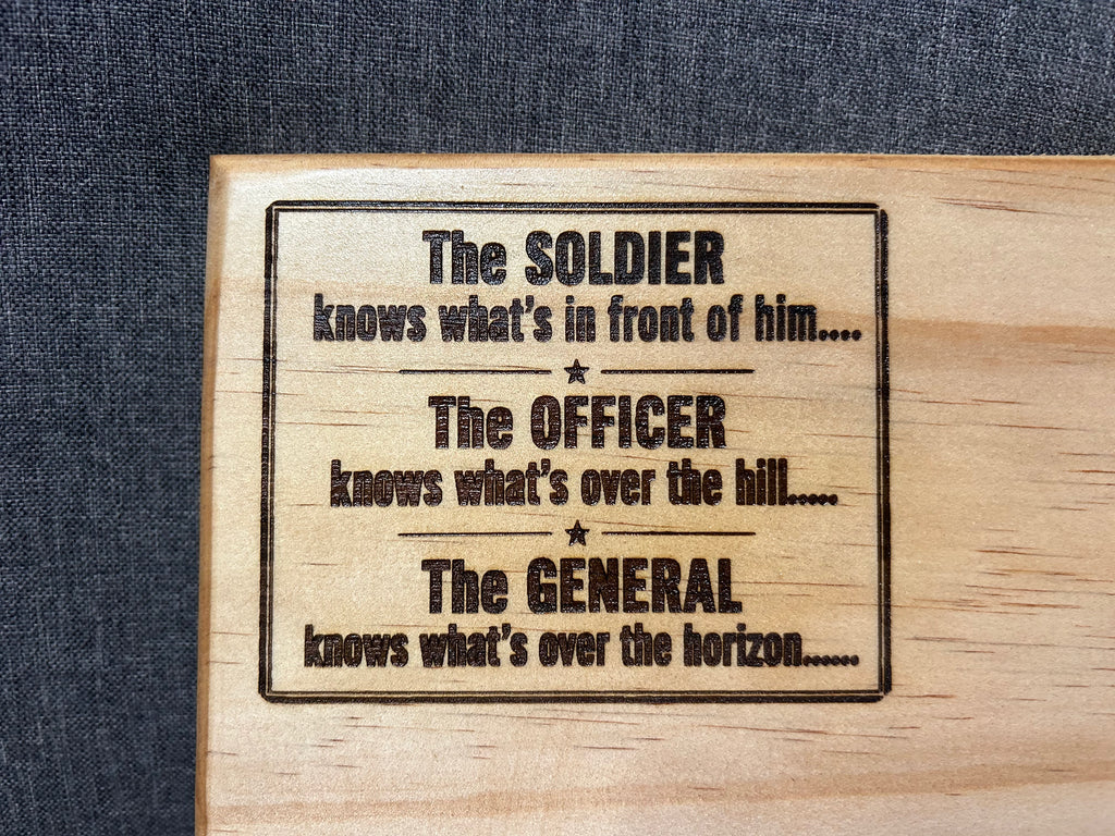 THE SOLDIER / OFFICER / GENERAL