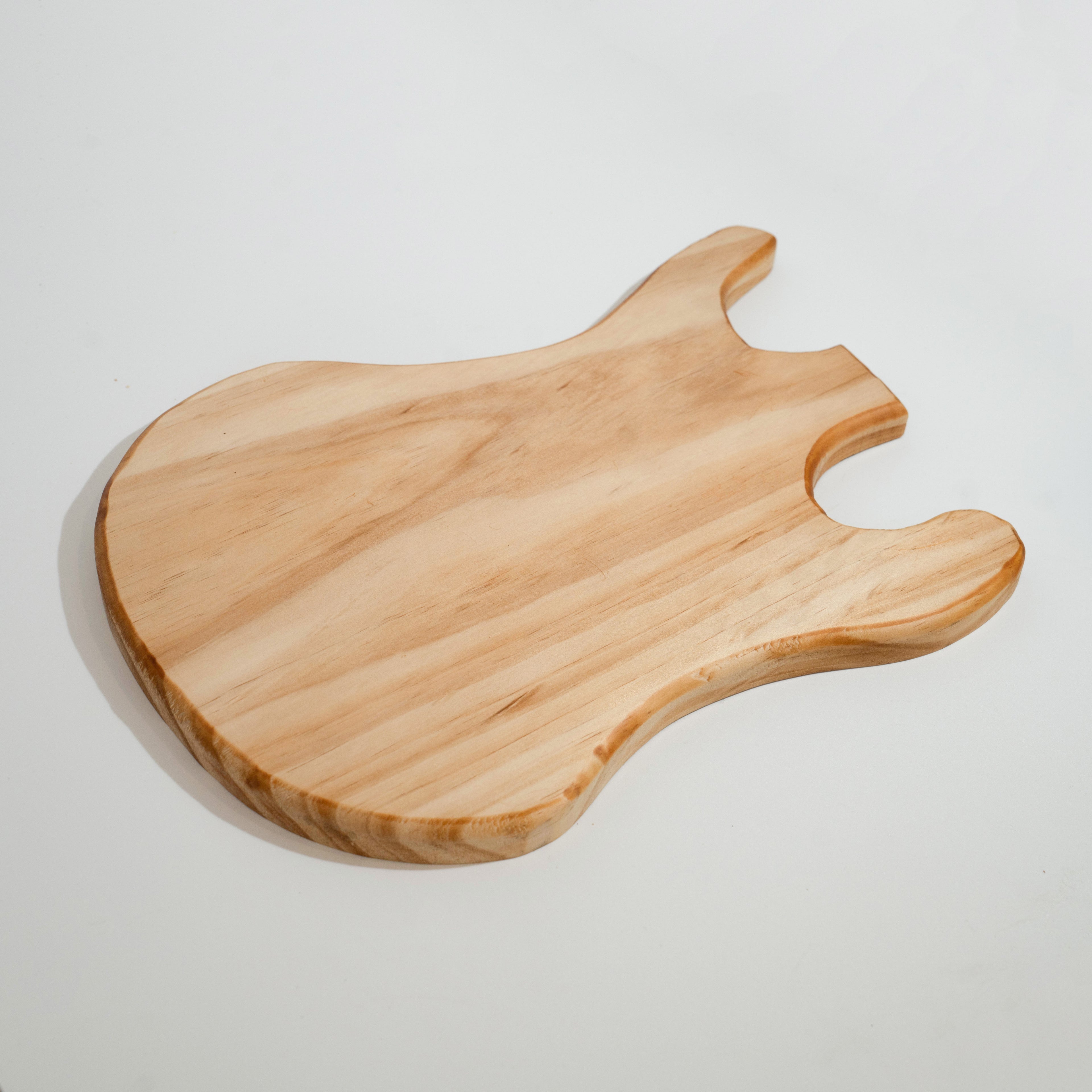 Guitar-Shaped Cutting Board