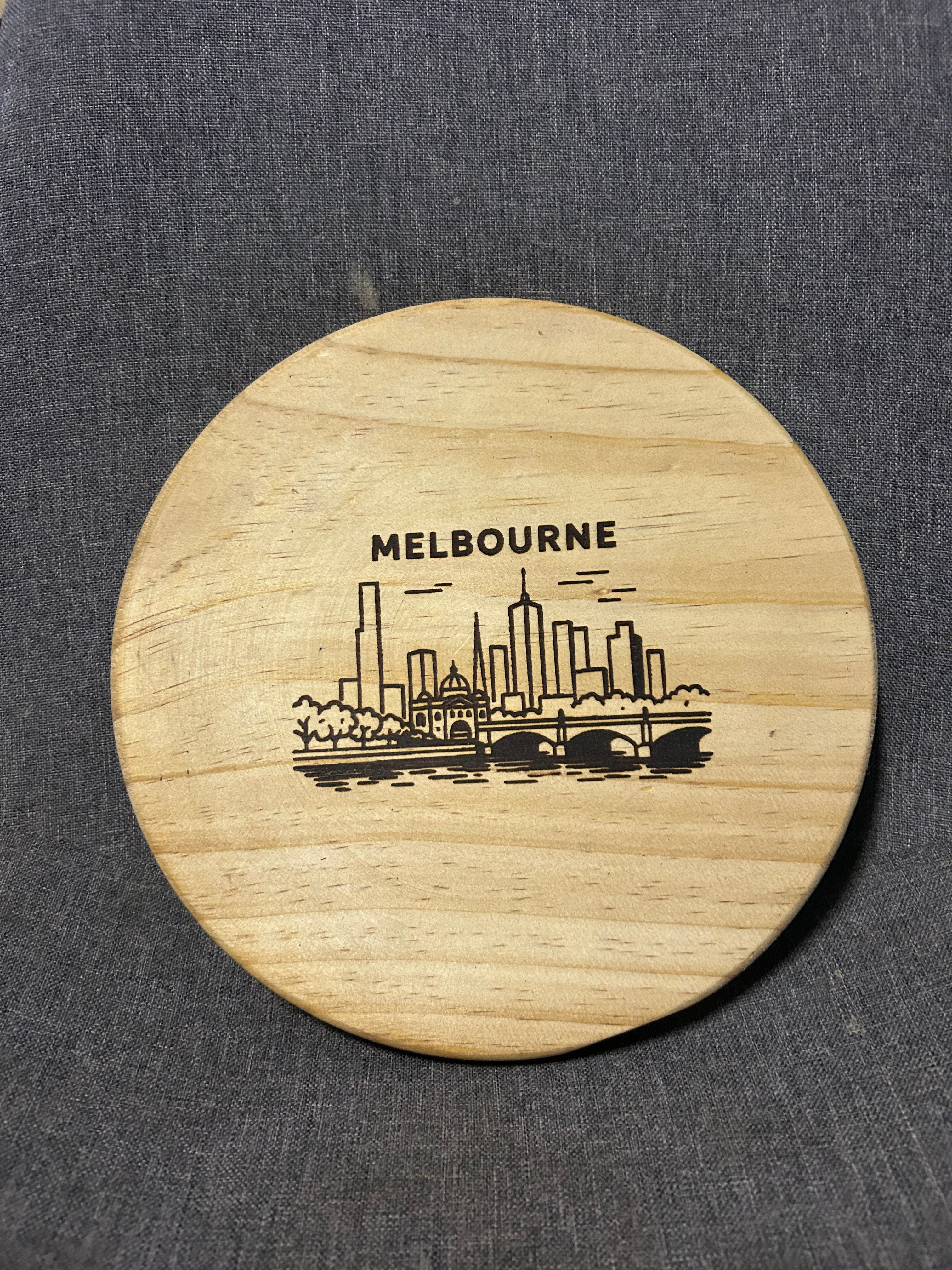 Round Board – Melbourne City Panorama