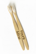Matching toothbrushes - Mine / Yours