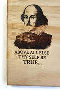 William Shakespeare – Above all else thy self be true