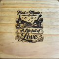 Food and music, a life full of love