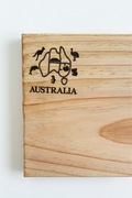Australia rectangular cutting board