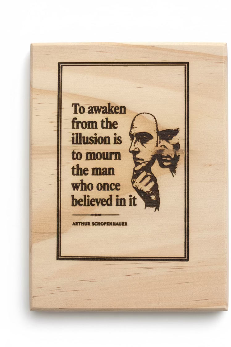 To awaken from the illusion
