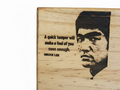 Bruce Lee – a quick temper