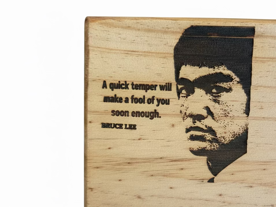 Bruce Lee – a quick temper