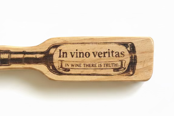 Wine lovers toothbrush and razor holder