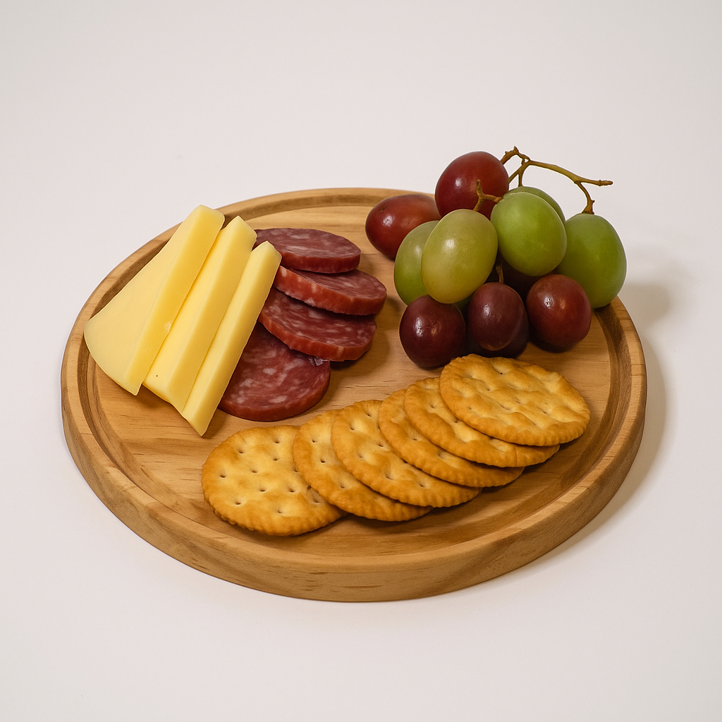 Juice Groove Round  Board 290mm | Premium Timber Chopping and Serving Board