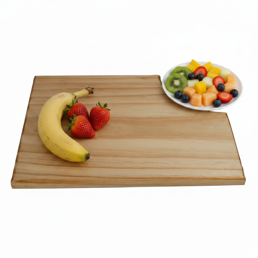 Premium Corner-Cut Cutting Board
