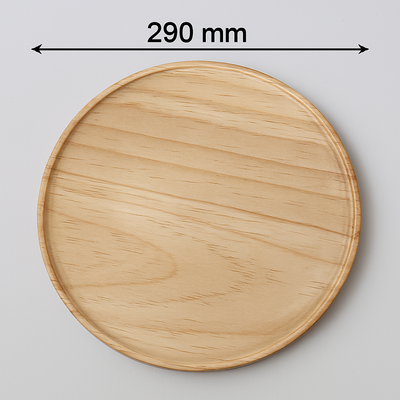 ROUND CUTTING BOARD WITH JUICE GROOVE - LARGE 290mm